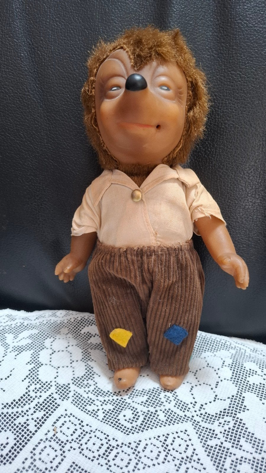 vintage steiff Mecki, Ophalen of Verzenden, Zo goed als nieuw