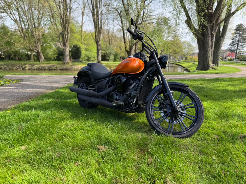 Kawasaki VN900 Custom 2013 – slechts 6463km op de teller, Motoren, 903 cc, Cardan-aandrijving, 2 cilinders, Particulier
