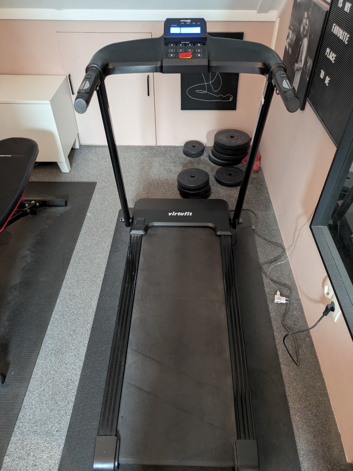 VirtuFit TR-50i Loopband, Sport en Fitness, Ophalen, Gebruikt, Metaal, Loopband