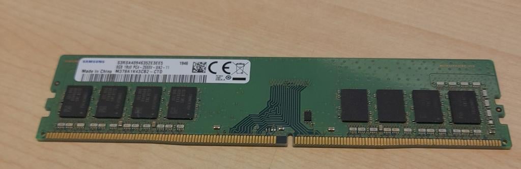 8GB 1Rx8 pc4  RAM, Computers en Software, RAM geheugen, Ophalen of Verzenden, DDR4, Laptop