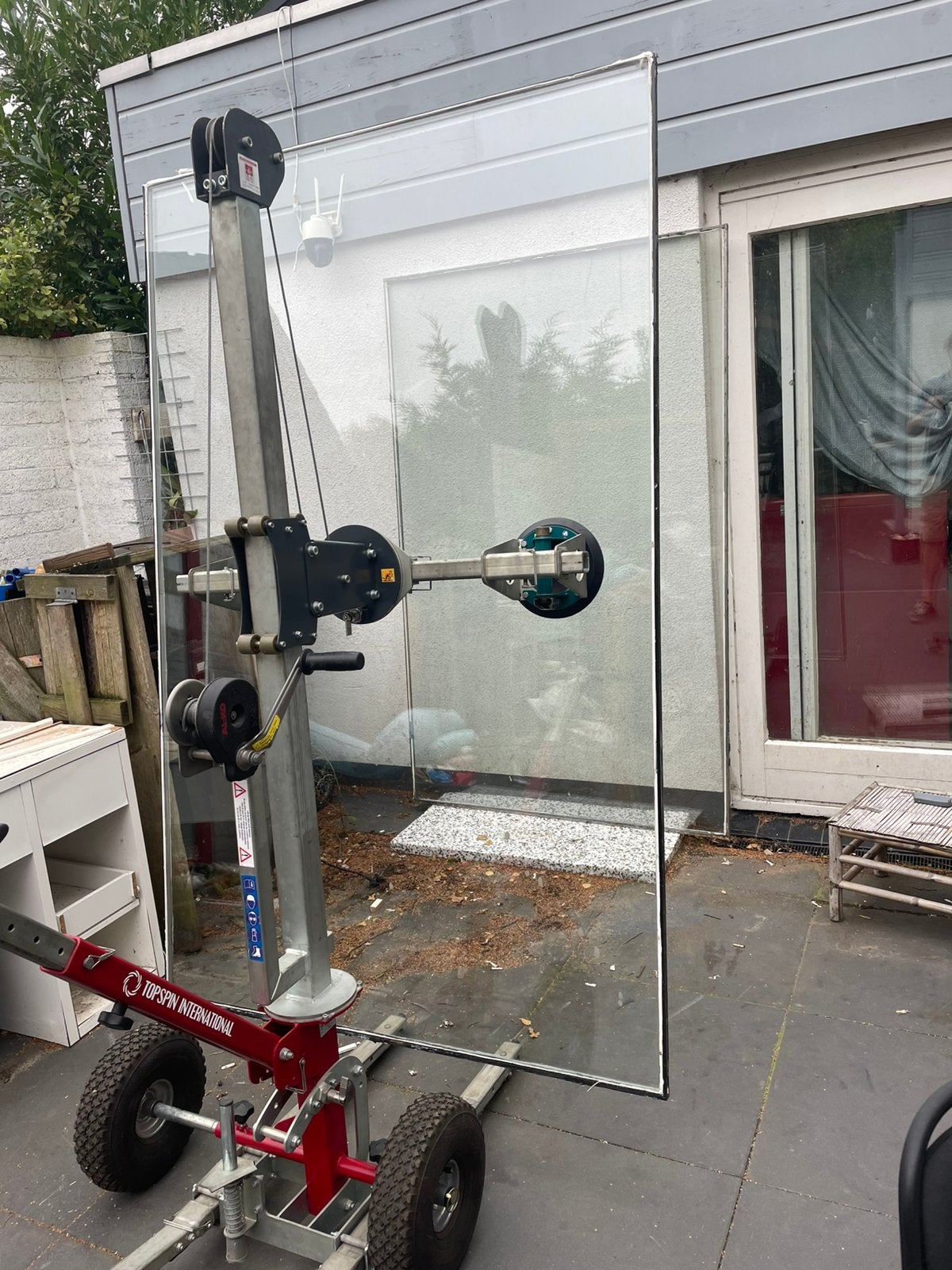 Te huur glaslift, Doe-het-zelf en Verbouw, Ophalen, Zo goed als nieuw, Overige typen