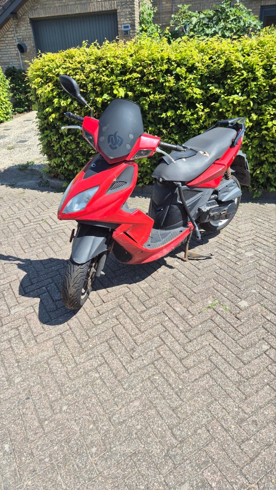 Kymco Super 8 2016 sloopscooter, Fietsen en Brommers, Scooters | Kymco, Ophalen, Gebruikt, Maximaal 45 km/u, 49 cc