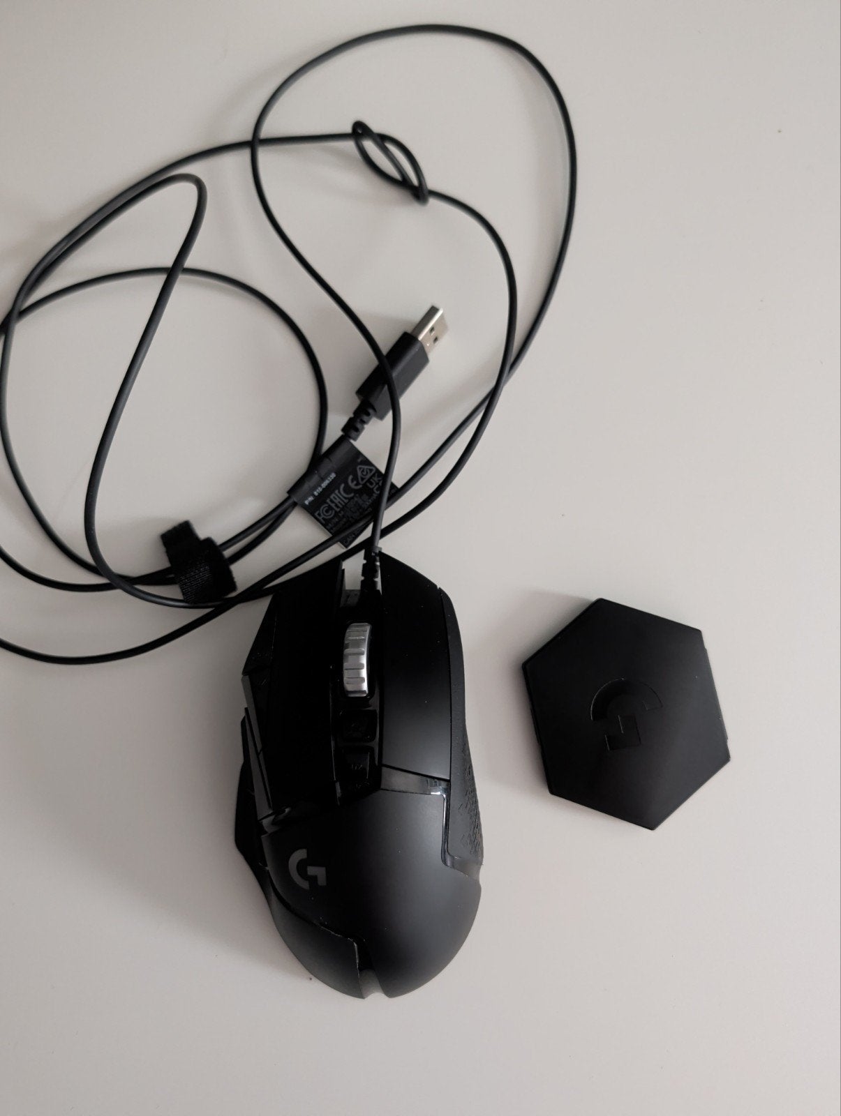 Logitech G502 HERO Gaming Muis - Bedraad, Computers en Software, Muizen, Rechtshandig, Muis, Gebruikt, Ophalen of Verzenden