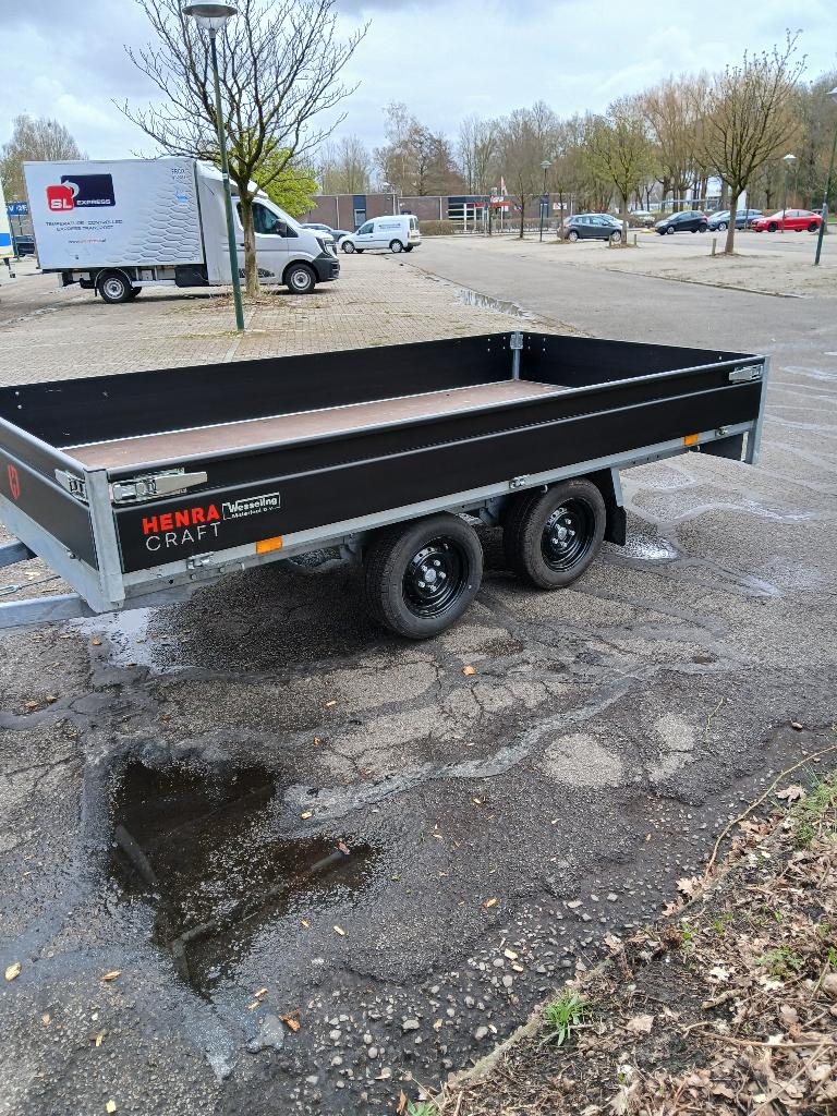 Plateauwagen Henra Craft .kipper anssems hapert, Auto diversen, Aanhangers en Bagagewagens, Ophalen of Verzenden