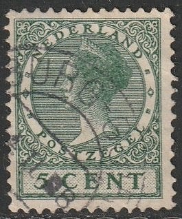 Nederland 1926 177A Wilhelmina 5c, Gest Tilburg, Postzegels en Munten, Postzegels | Nederland, Ophalen of Verzenden, T/m 1940