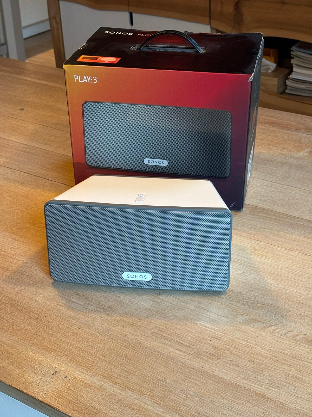 Sonos Play:3 Speaker - Wit, zo goed als nieuw