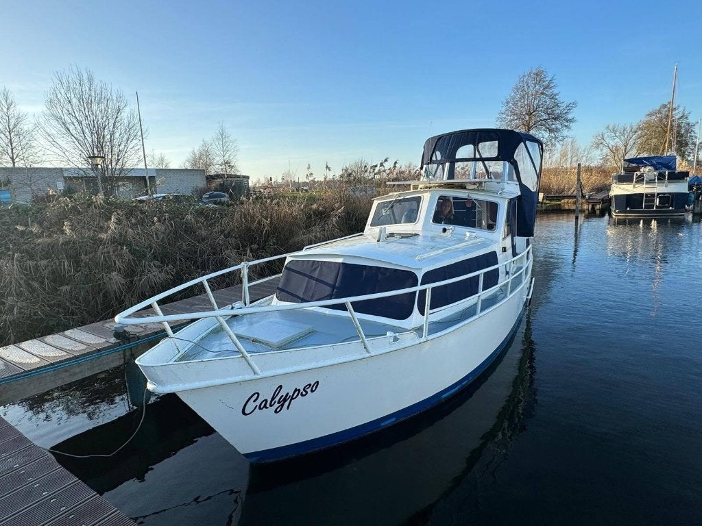 Ten Broeke Plezierjacht topstaat! Winterprijs!, Staal, 9 m, Gebruikt, Binnenboordmotor
