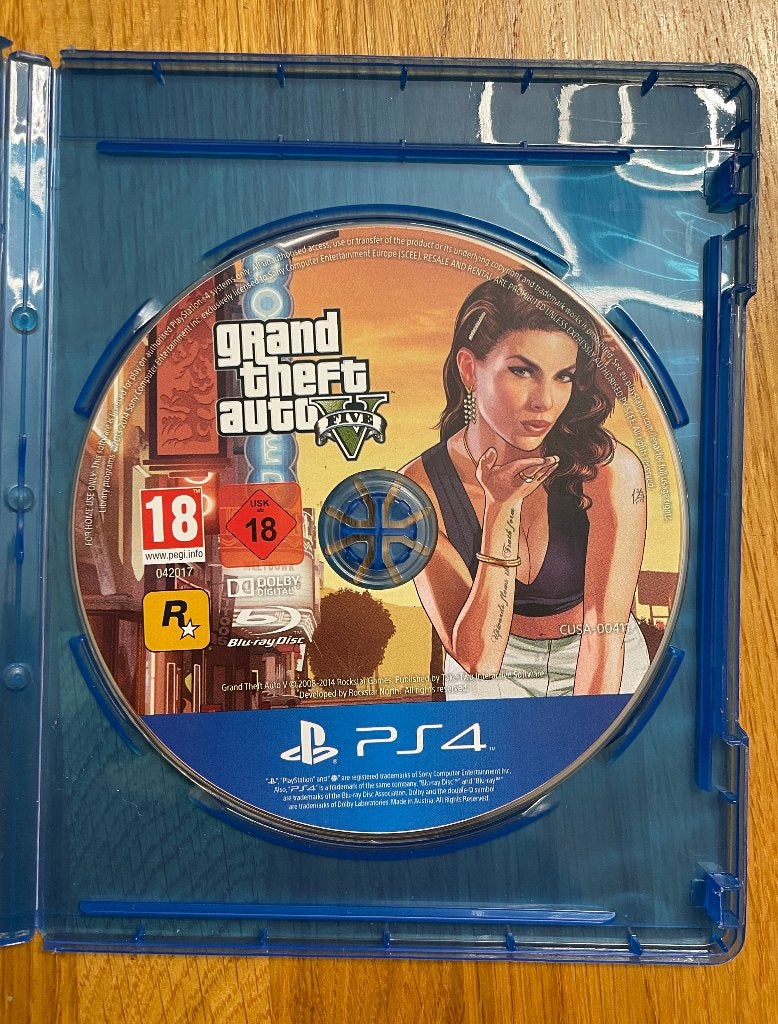 Grand Theft Auto V (GTA 5) PS4 - Zo goed als nieuw, Spelcomputers en Games, Avontuur en Actie, Online, Vanaf 18 jaar, 1 speler