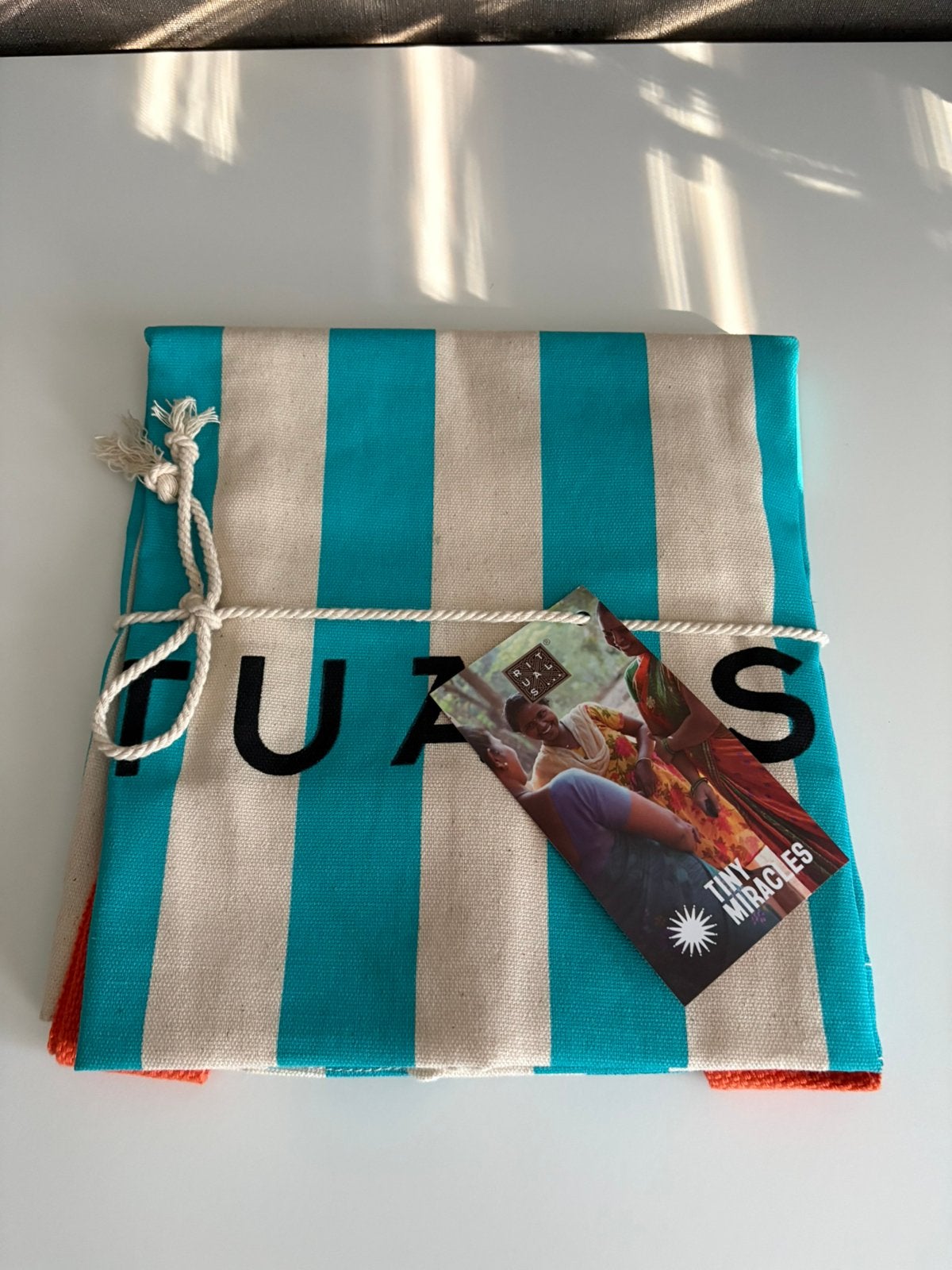Rituals Beach Bag Blue 2026 - Nieuw, 40 tot 60 cm, Blauw, Nieuw, Minder dan 35 cm