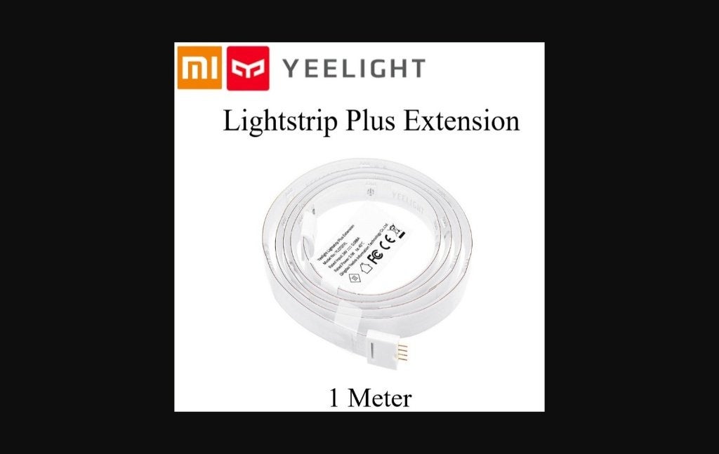 Xiaomi Yeelight Light Strip Plus Extension 1m, Huis en Inrichting, Lampen | Losse lampen, Zo goed als nieuw, Led-lamp, E27 (groot)