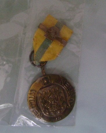 medaille--willen is kunnen, Ophalen of Verzenden, Overige materialen