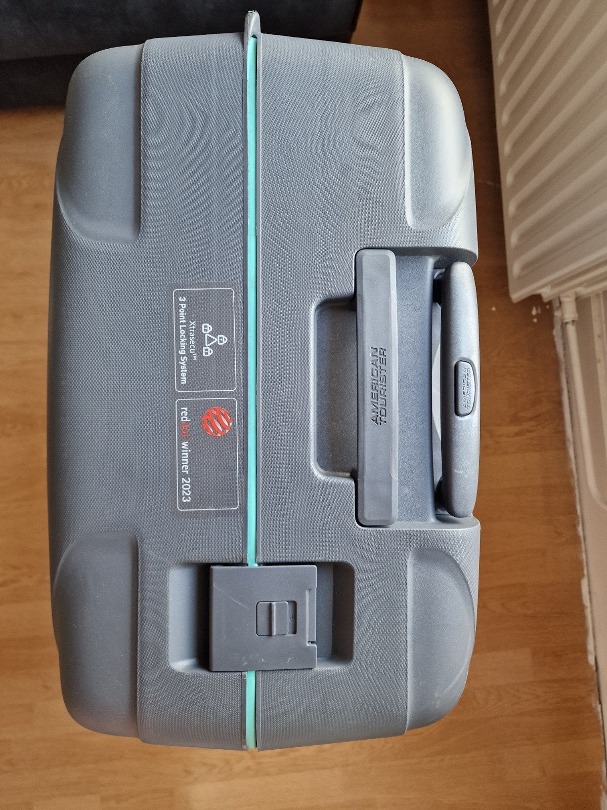 American tourist koffer/spinner   Samsonite, Sieraden, Tassen en Uiterlijk, Koffers, Hard kunststof, 45 tot 55 cm, Ophalen of Verzenden
