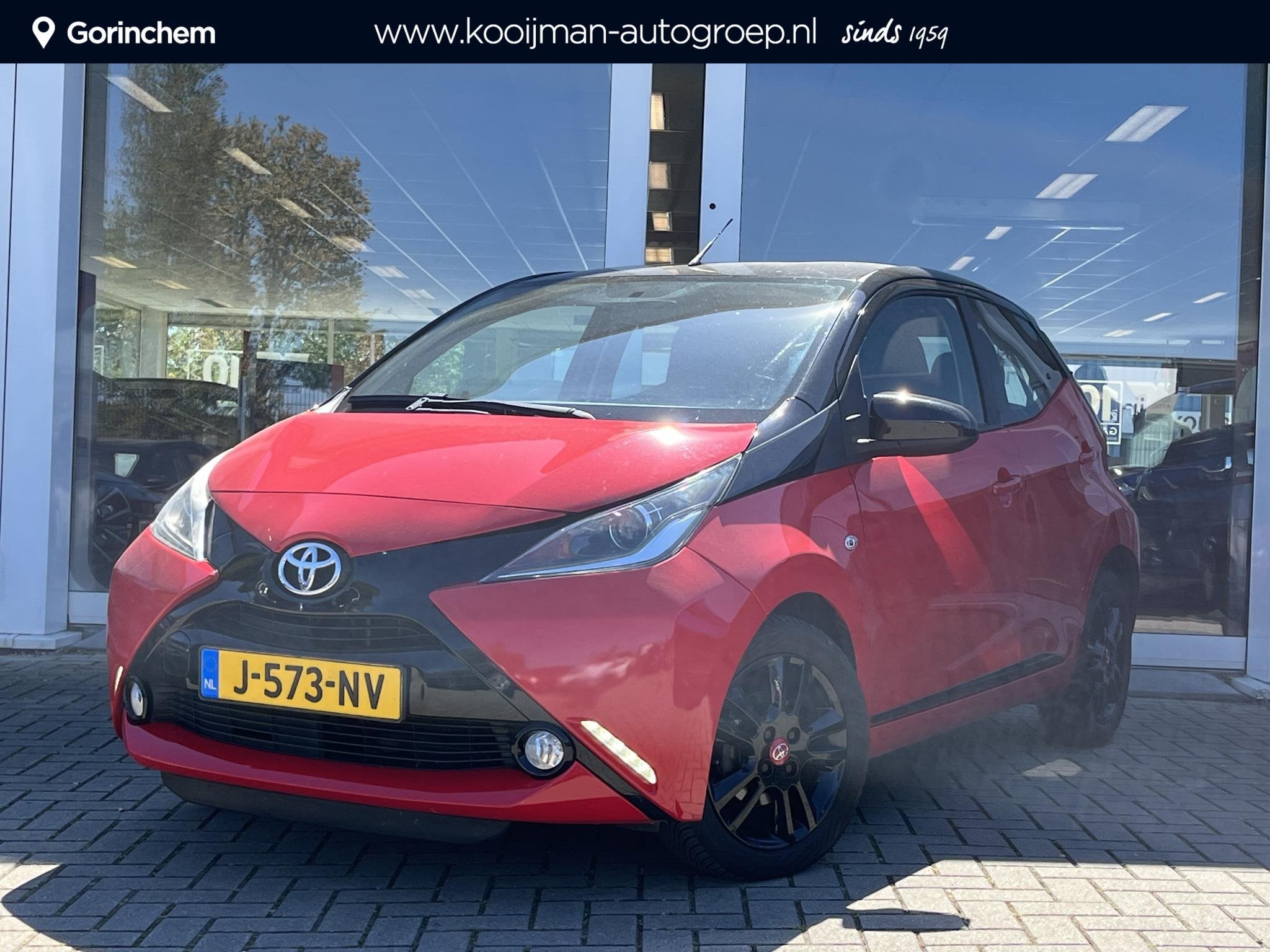Toyota Aygo 1.0 VVT-i x-cite | Airco | Achteruitrijcamera |, Voorwielaandrijving, Stof, Gebruikt, Euro 6
