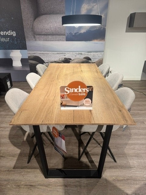 Eettafel Carsoli, Ophalen, Overige materialen, 200 cm of meer, 50 tot 100 cm