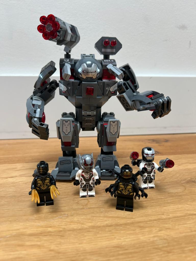Lego Marvel War Machine buster - 76124, Kinderen en Baby's, Speelgoed | Duplo en Lego, Gebruikt, Marvel, Lego, Compleet
