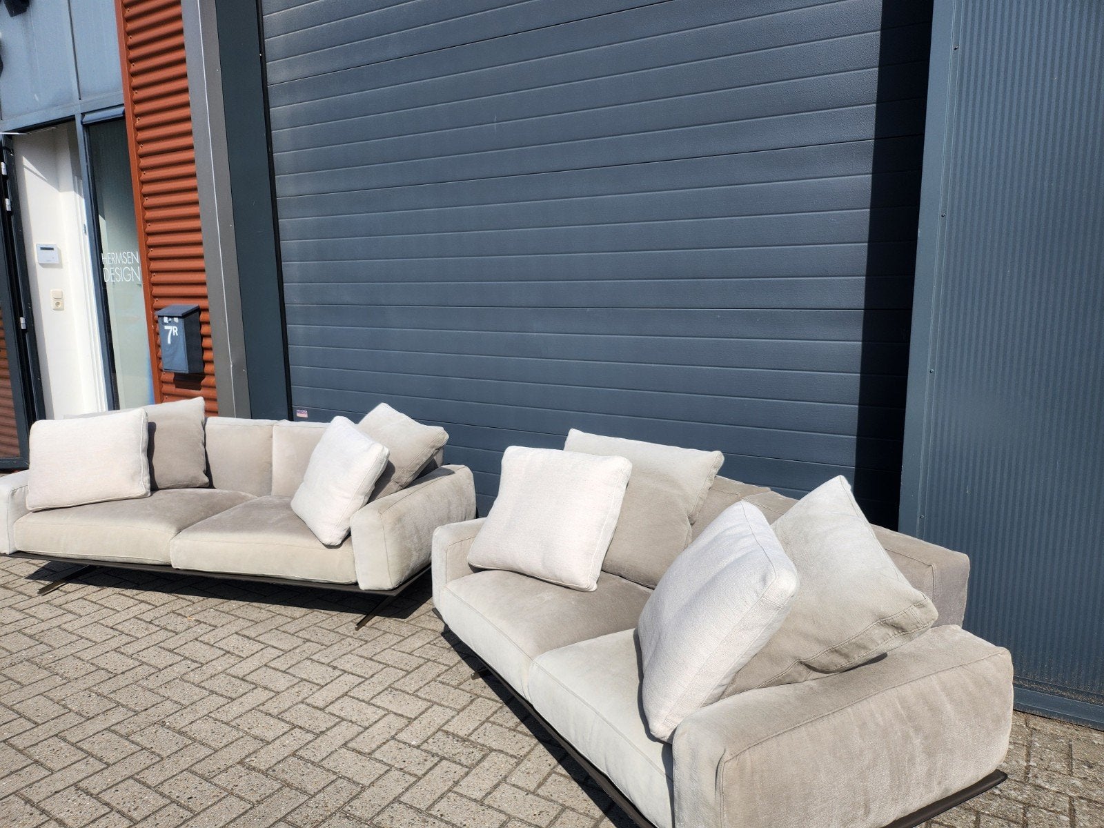 Flexform - Softdream 2 & 3 zitsbank by Antonio Citterio, Gebruikt, 125 cm of meer, 125 cm of meer, Ophalen of Verzenden