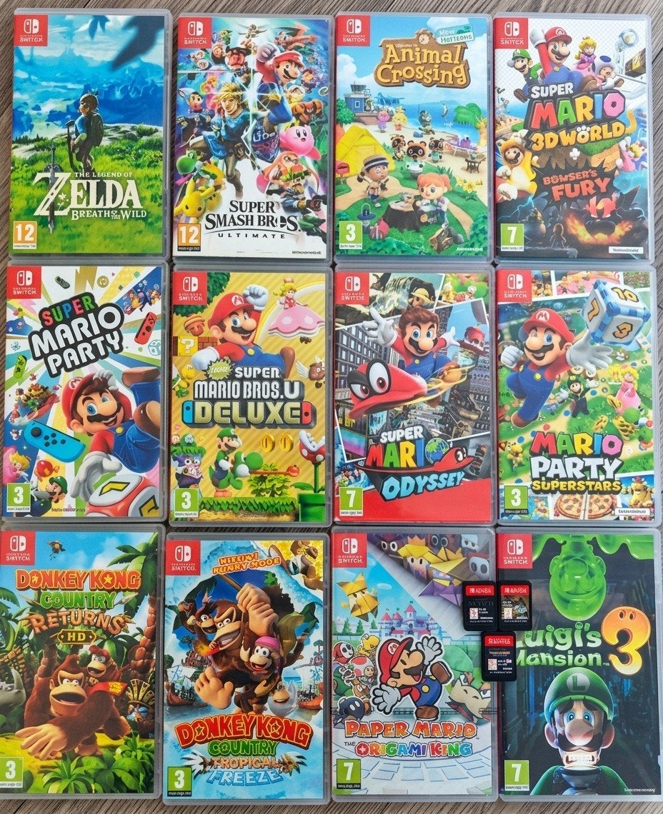 Nintendo Switch games - Diverse titels beschikbaar, Gebruikt, Overige genres, Ophalen of Verzenden, Eén computer