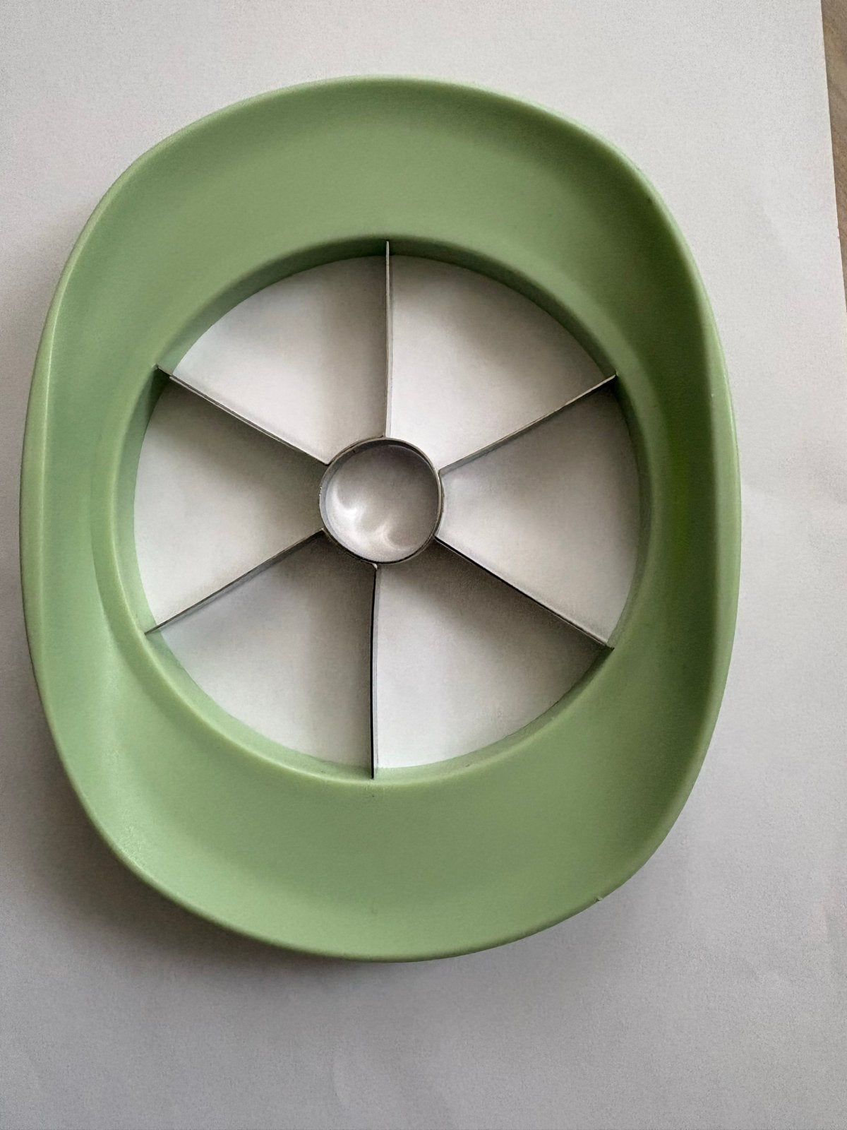 Handige appelboor en -snijder - Groen, Kunststof, Ophalen of Verzenden, Zo goed als nieuw, Overige merken