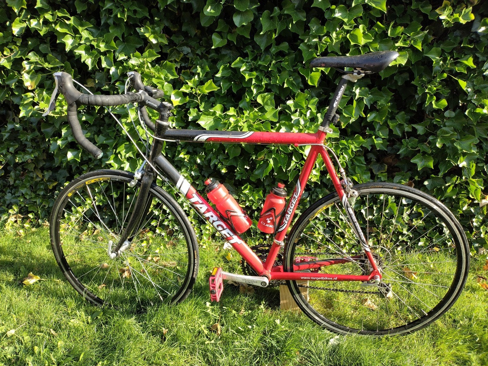 Target racefiets 62cm, 28 inch, Gebruikt, Velgrem, 61 tot 65 cm