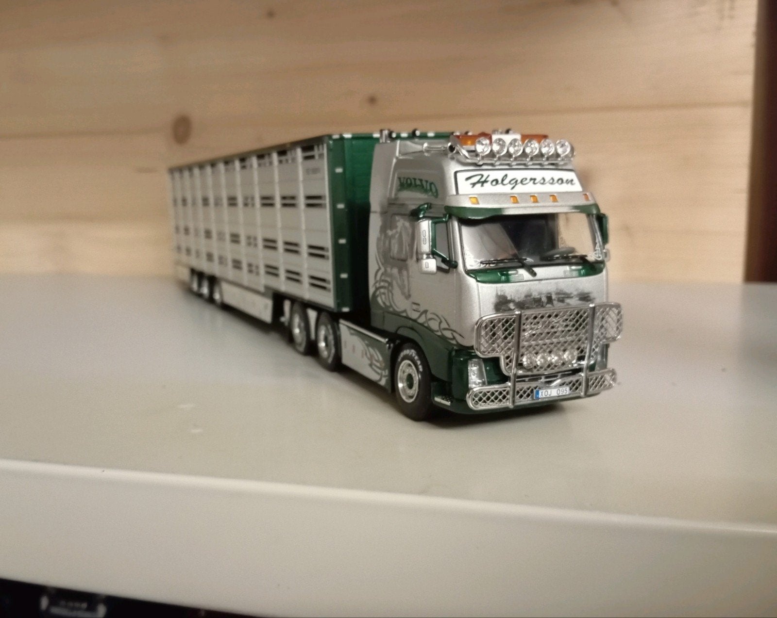 Volvo FH Holgersson vee oplegger WSI, Ophalen of Verzenden, Nieuw, Bus of Vrachtwagen, Wsi