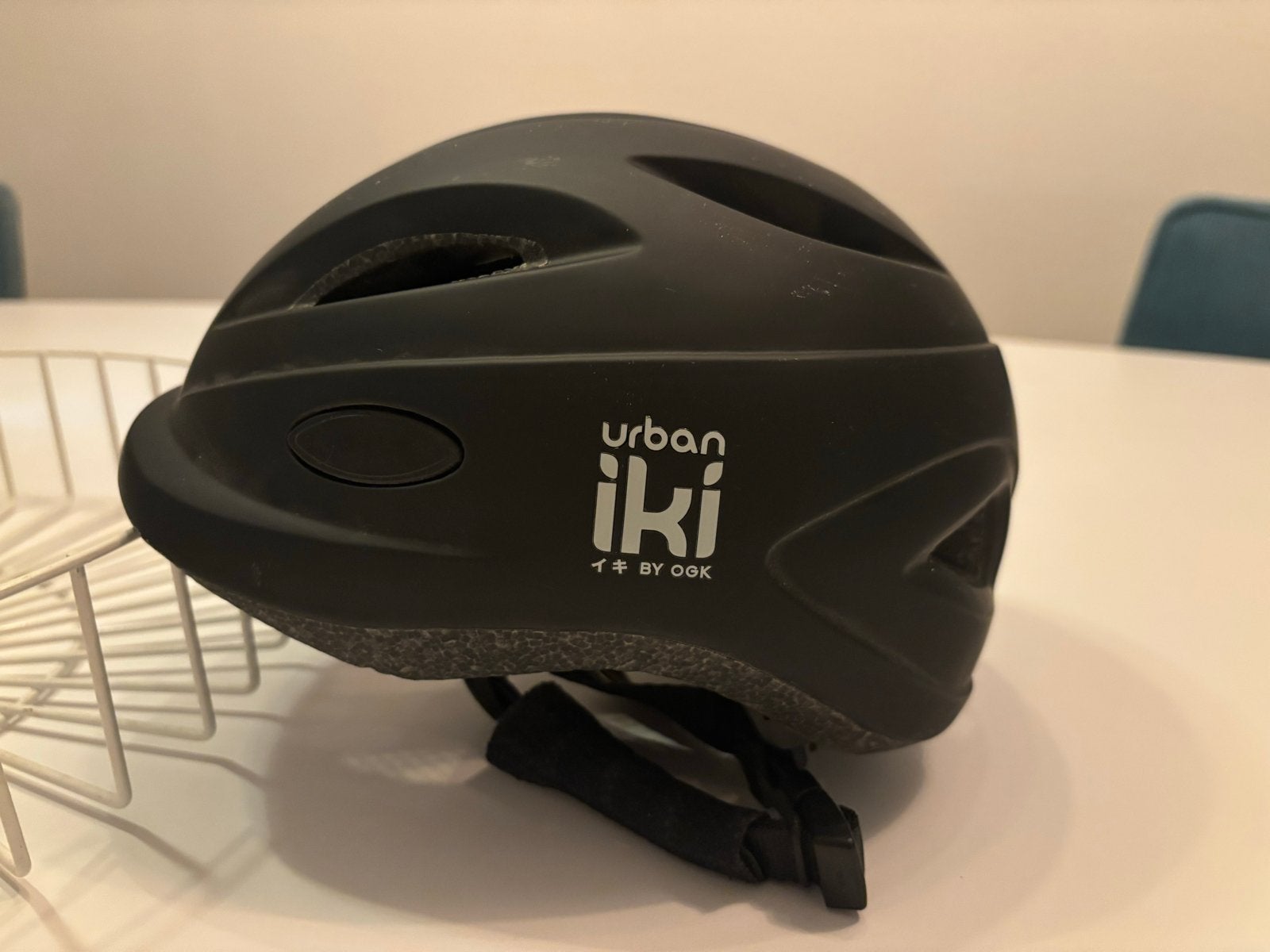 Urban Iki fietshelm XS (44-48cm) - Zwart, Ophalen of Verzenden, Zo goed als nieuw, XS, Jongen of Meisje