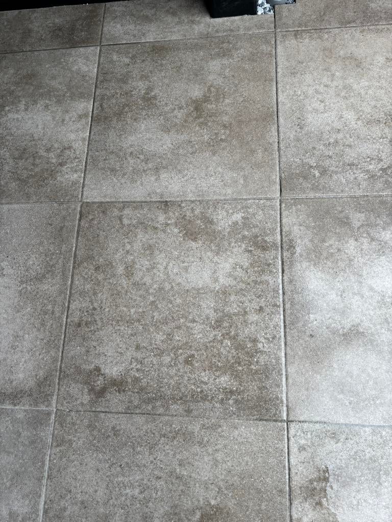 Beton tegels 60x60x4 excluton 15 stuks, Tuin en Terras, Tegels en Klinkers, Ophalen, Zo goed als nieuw, Beton, Terrastegels