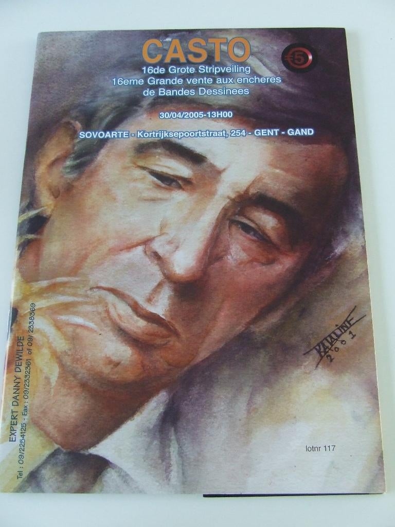 Hergé - Kuifje- Veilinggids, Eén stripboek, Ophalen of Verzenden, Zo goed als nieuw, Hergé