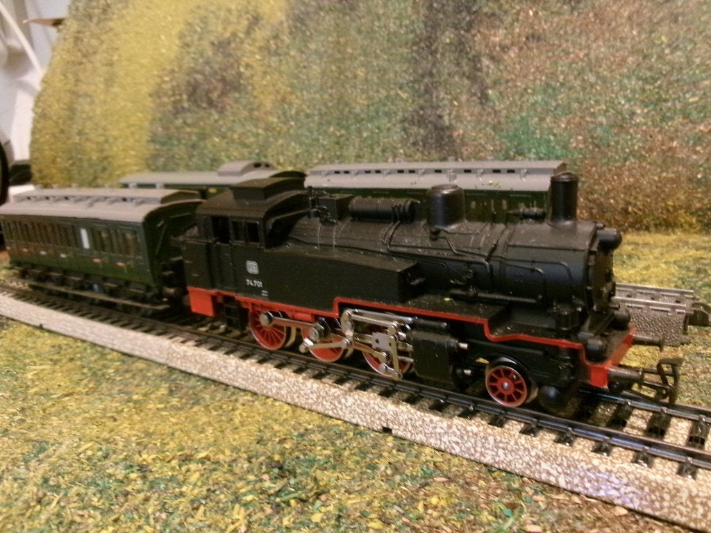 Marklin DB/NS Stoomlok 3095 Vitrine model Verzenden kan ook, Ophalen, Wisselstroom, Locomotief, Analoog