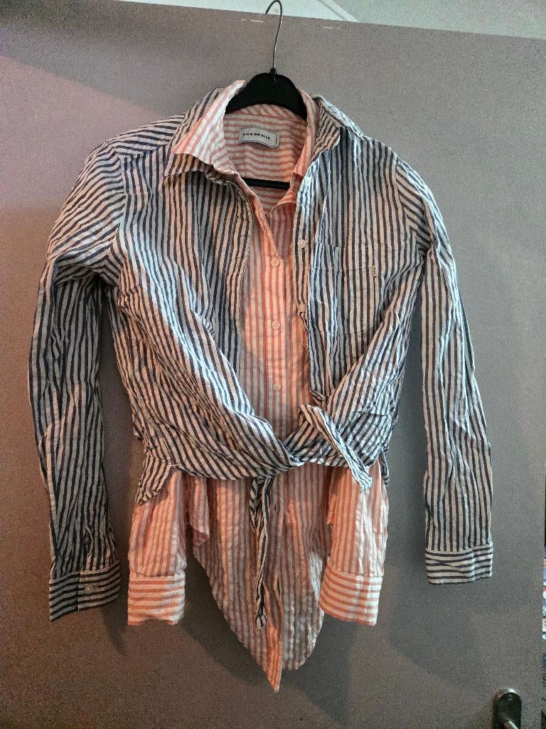 Set van 2 Blouses Bien Blue Maat Xsmall, Ophalen, Blauw, Maat 34 (XS) of kleiner, Gedragen