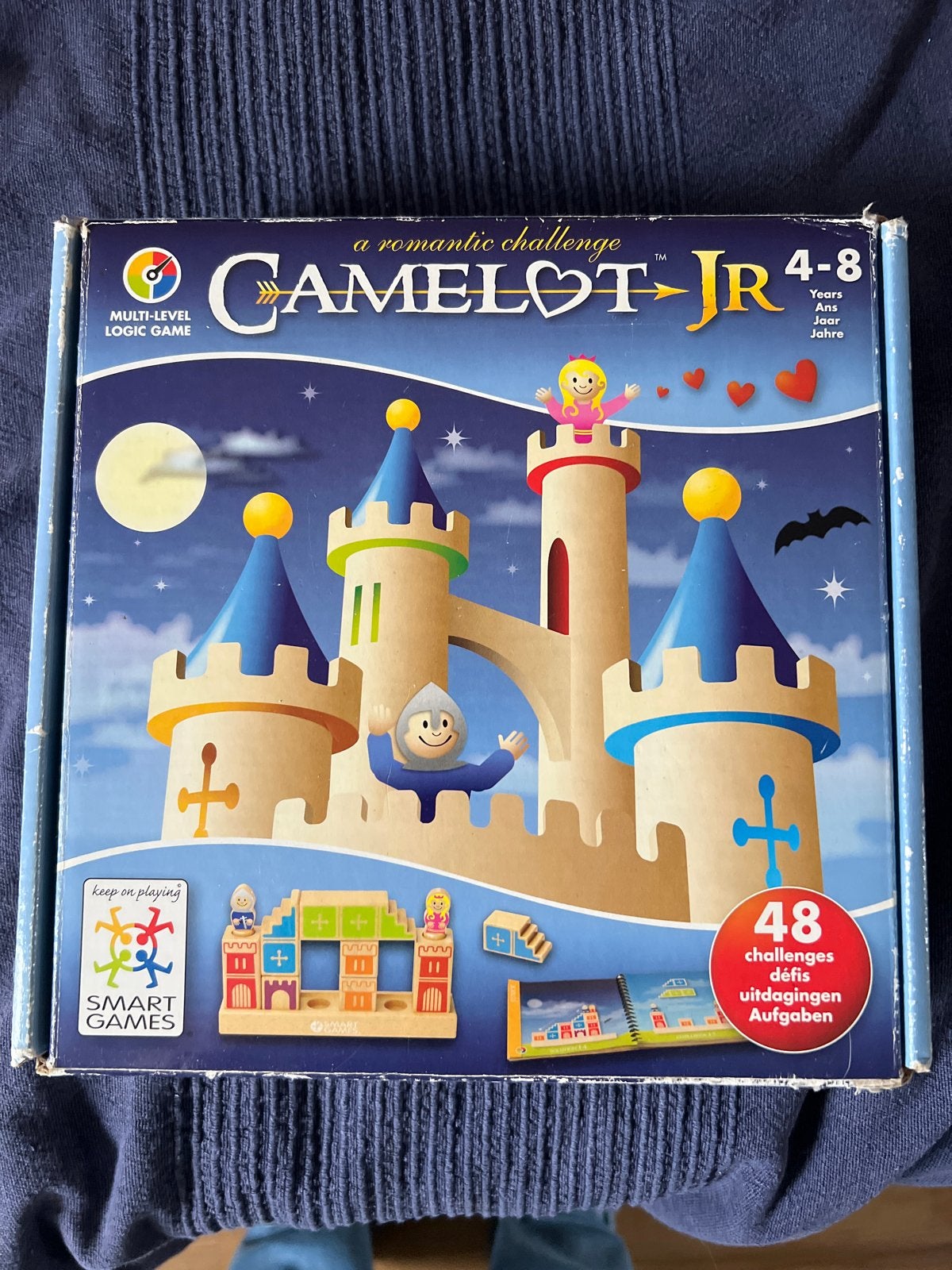 SmartGames Camelot Jr. Logisch Puzzelspel 4-8 jaar, Gebruikt, 10 tot 50 stukjes, Ophalen of Verzenden, Van hout