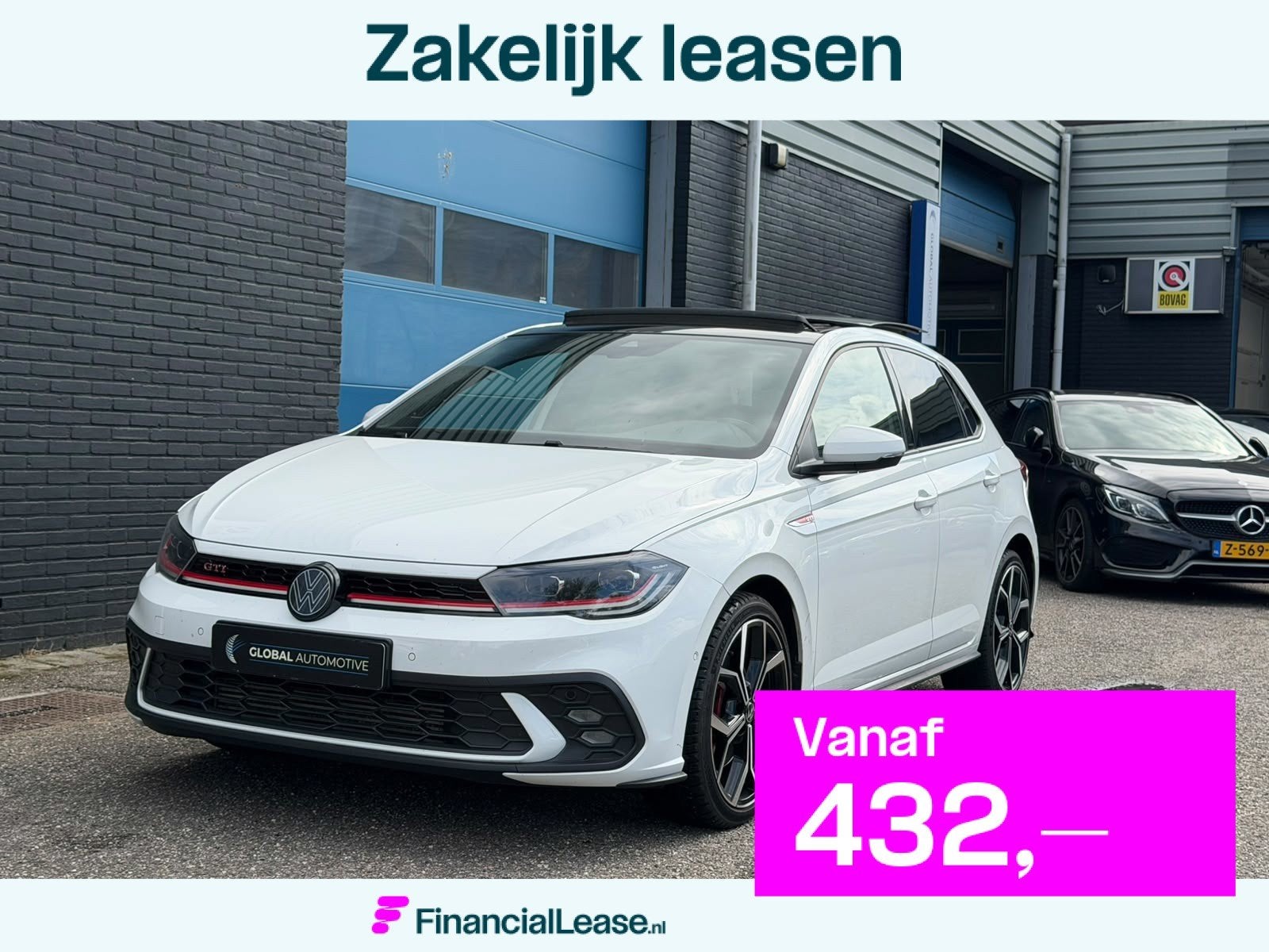 Volkswagen POLO 2.0 TSI GTI - PANO - IQ - VERLICHT LOGO, Dealer onderhouden, Stof, Gebruikt, 4 cilinders