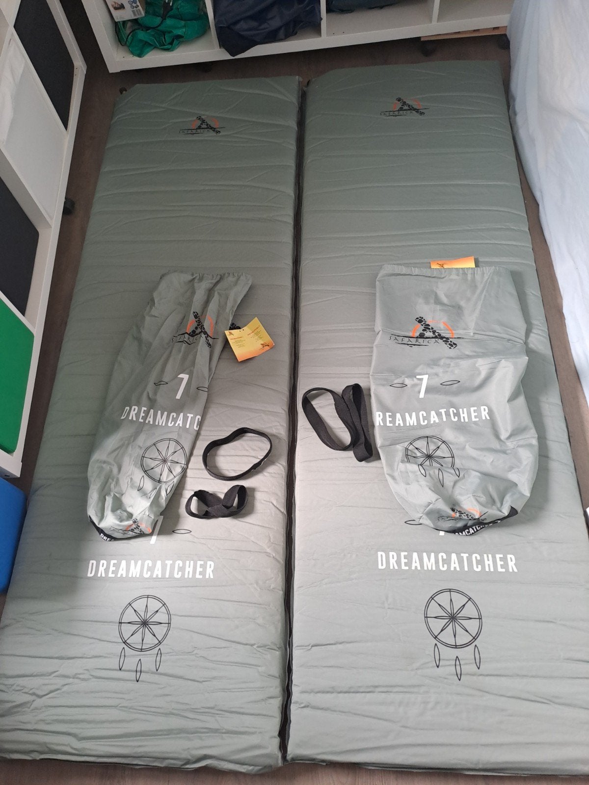 2x Safarica Dreamcatcher 7 zelfopblazende slaapmatten, Caravans en Kamperen, Slaapmatten, Ophalen of Verzenden, Zo goed als nieuw
