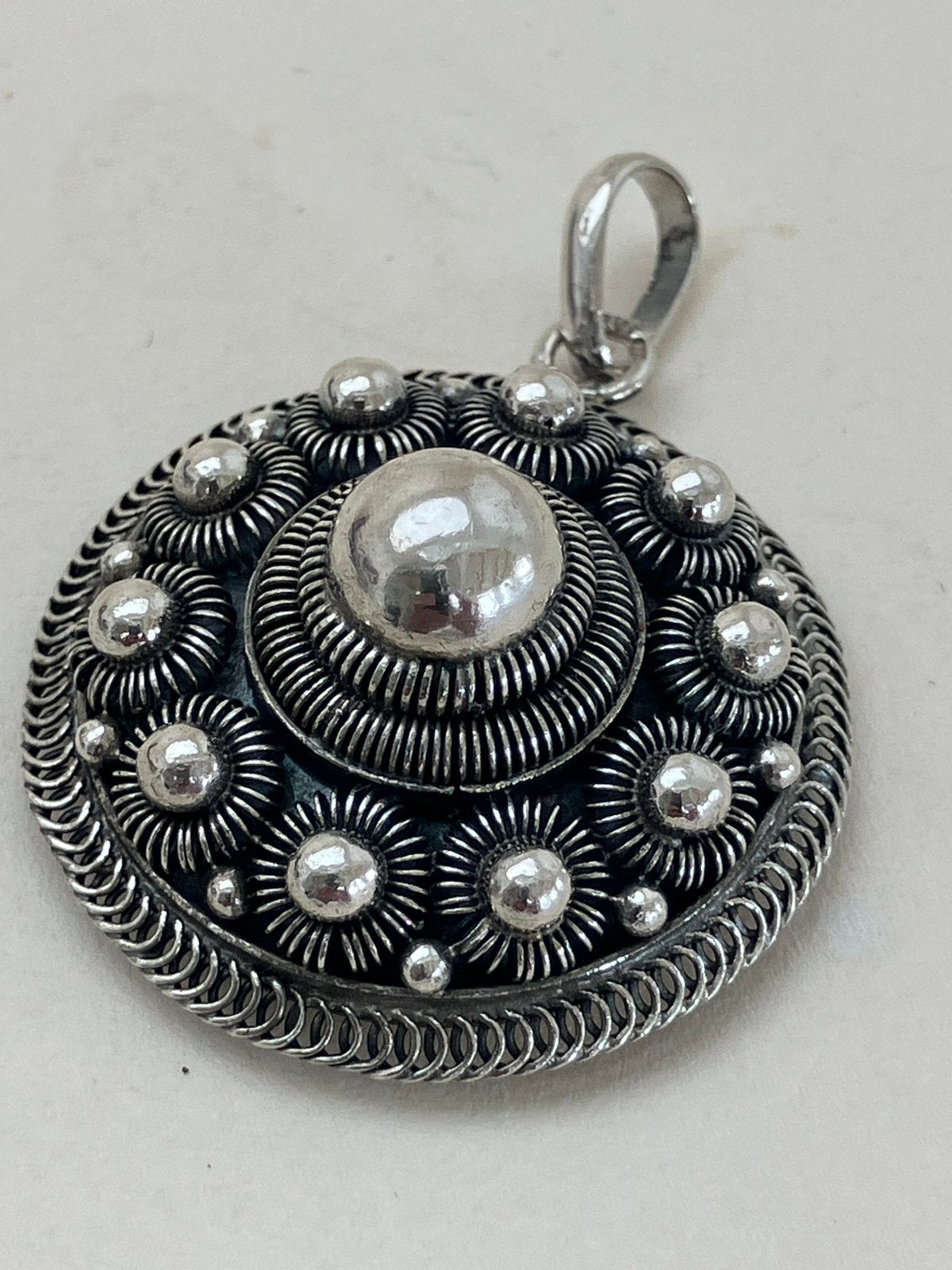 Zeer fraaie hanger Zeeuwse knoop, Ophalen of Verzenden, Zo goed als nieuw, Zilver, Overige materialen