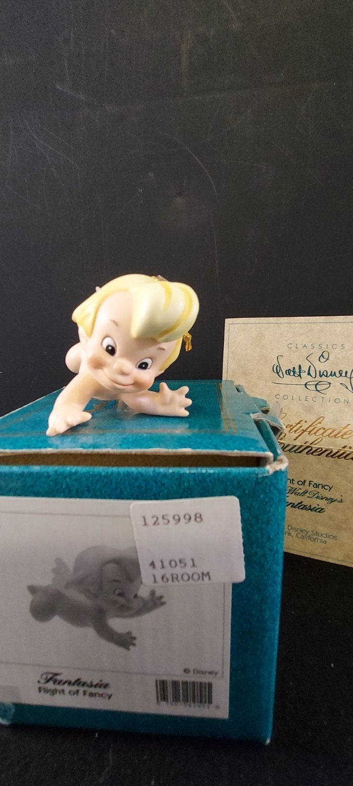 WDCC Walt Disney Classic Collection Cupido - Fantasia, Ophalen, Overige figuren, Zo goed als nieuw, Beeldje of Figuurtje