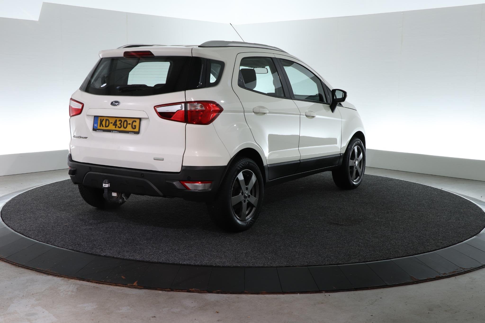 Ford EcoSport 1.0 EcoBoost Trend | TREKHAAK |, Auto's, Voorwielaandrijving, Gebruikt, Euro 6, Wit