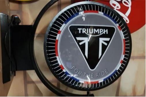 Triumph for the ride draaiende globe lamp verlichting, Americansaleshop@gmail.com, Lichtbak of (neon) lamp, Nieuw, Ophalen of Verzenden