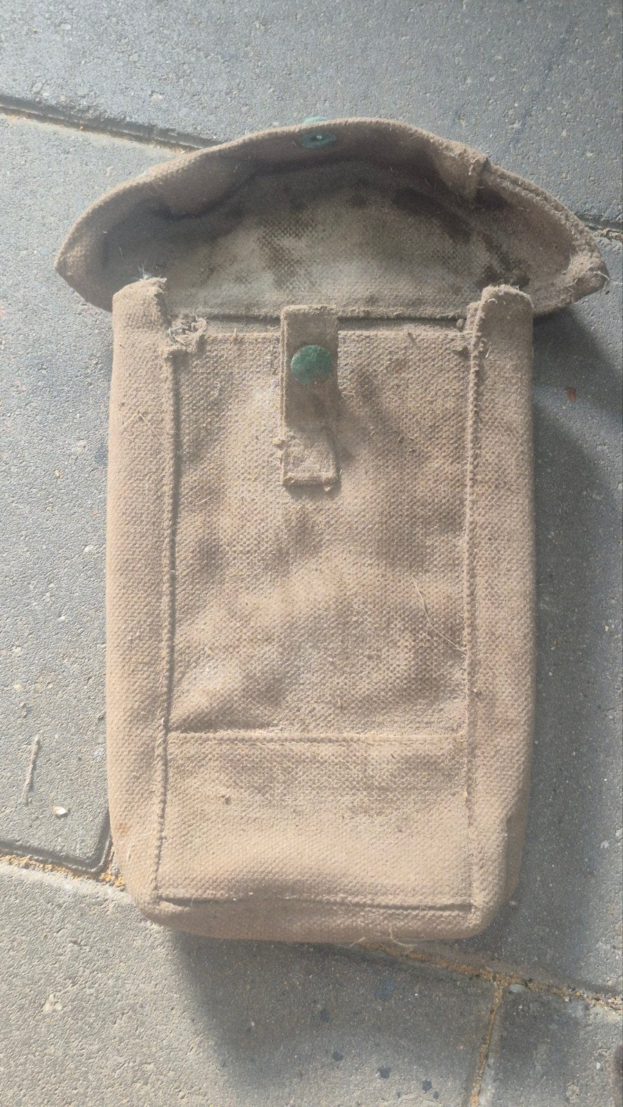 Vintage Militair Tasje - Landmacht, Ophalen of Verzenden, Landmacht, Overige gebieden, Overige typen