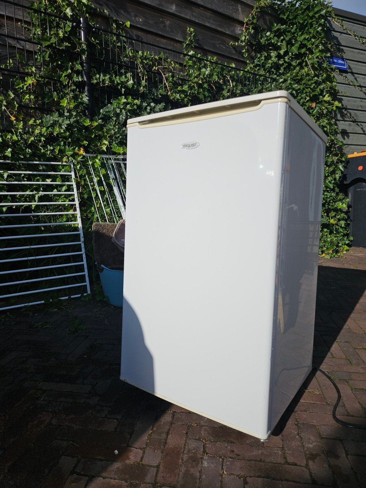 Exquisit GS 72 A+ Tafelmodel Koelkast met Vriesvak, Ophalen, Gebruikt, Minder dan 85 cm, Minder dan 75 liter