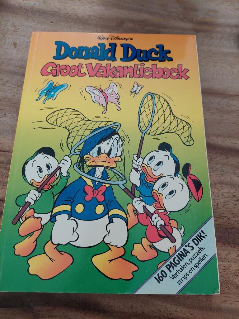 Disney Donald Duck groot vakantieboek, Eén stripboek, Ophalen of Verzenden, Zo goed als nieuw