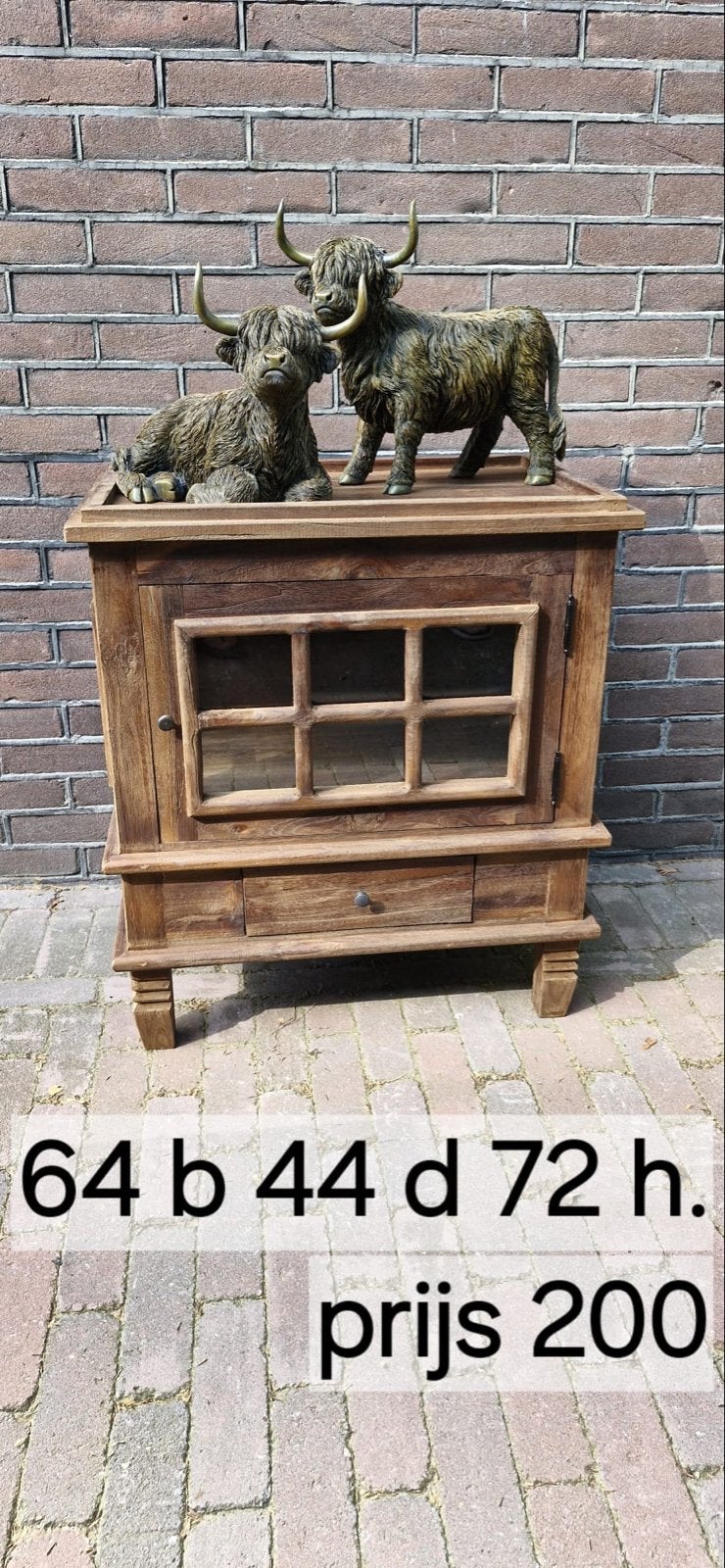 Unieke houten thee kastjes, Huis en Inrichting, Ophalen, Met lade(s), Nieuw, 50 tot 100 cm