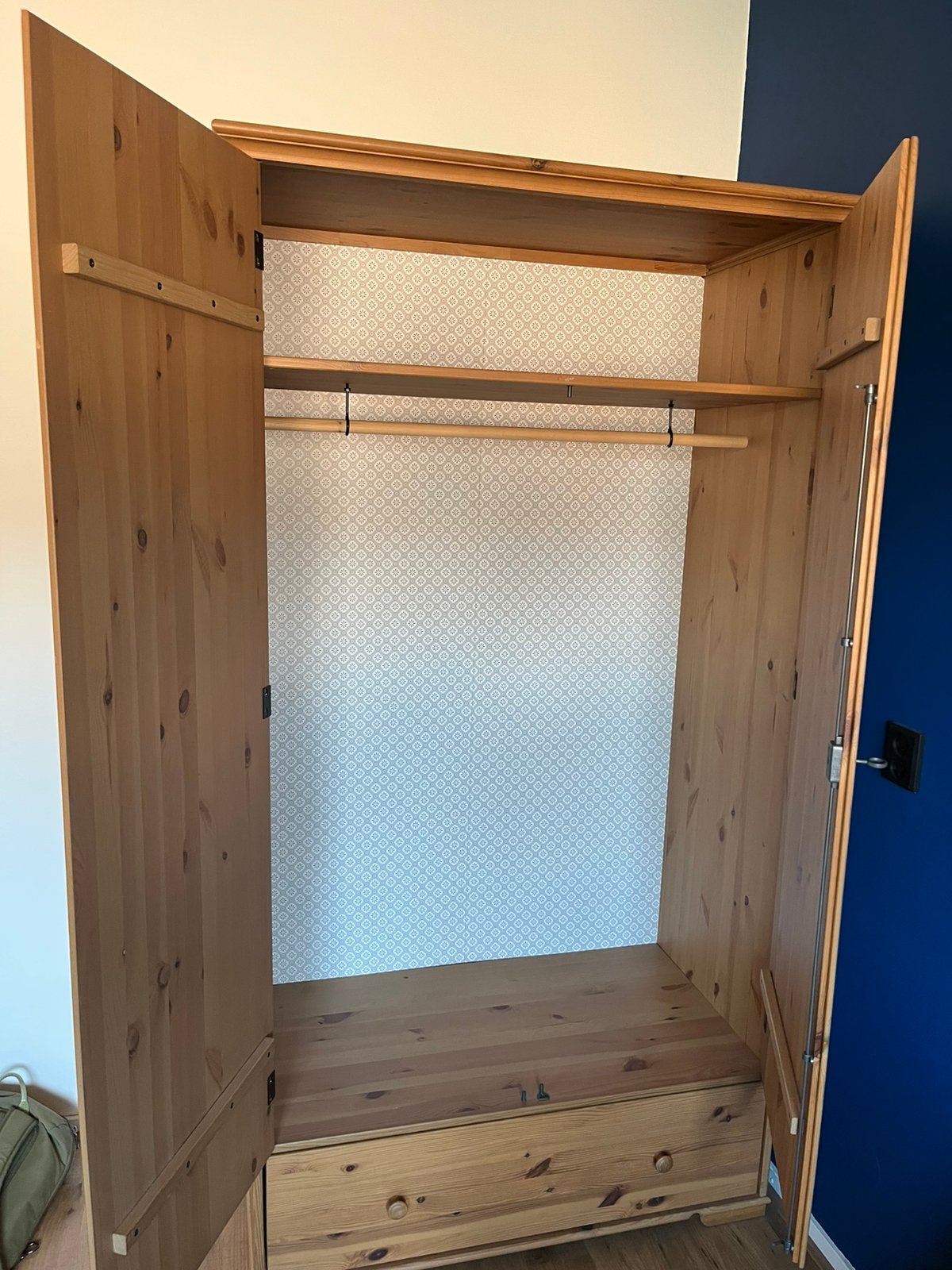 Ikea kast Grenen 200x110x60, Gebruikt, 100 tot 150 cm, 50 tot 75 cm, Ophalen