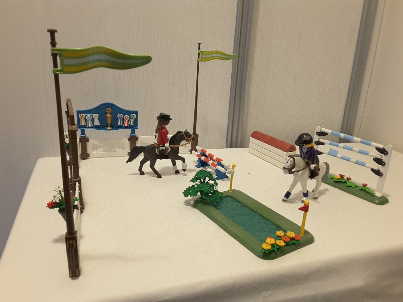 Playmobil 6939 springconcours compleet, Complete set, Overige typen, Ophalen of Verzenden, Zo goed als nieuw