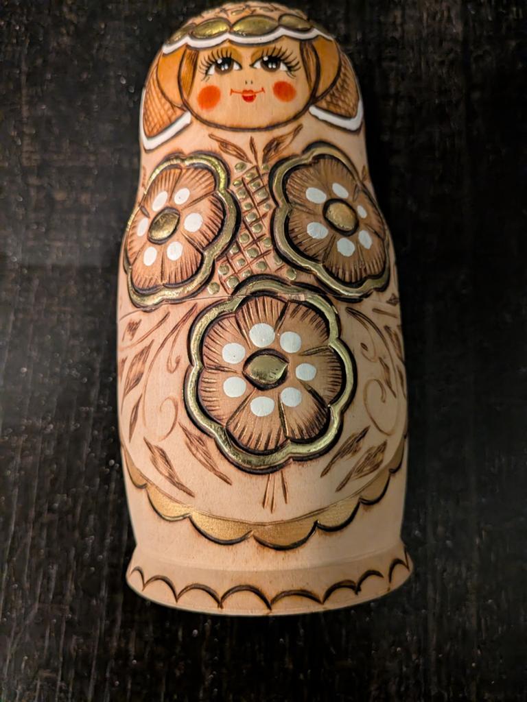 Matroesjka poppetjes van hout, Verzamelen, Poppetjes en Figuurtjes, Ophalen of Verzenden, Gebruikt