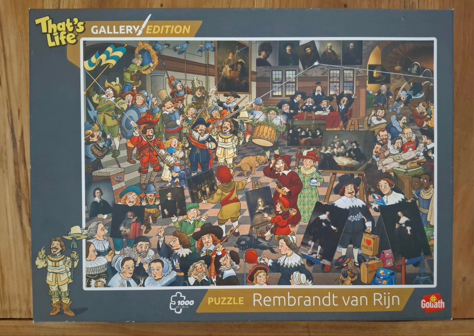 2 That's life gallery edition puzzels, Ophalen of Verzenden, 500 t/m 1500 stukjes, Zo goed als nieuw, Legpuzzel