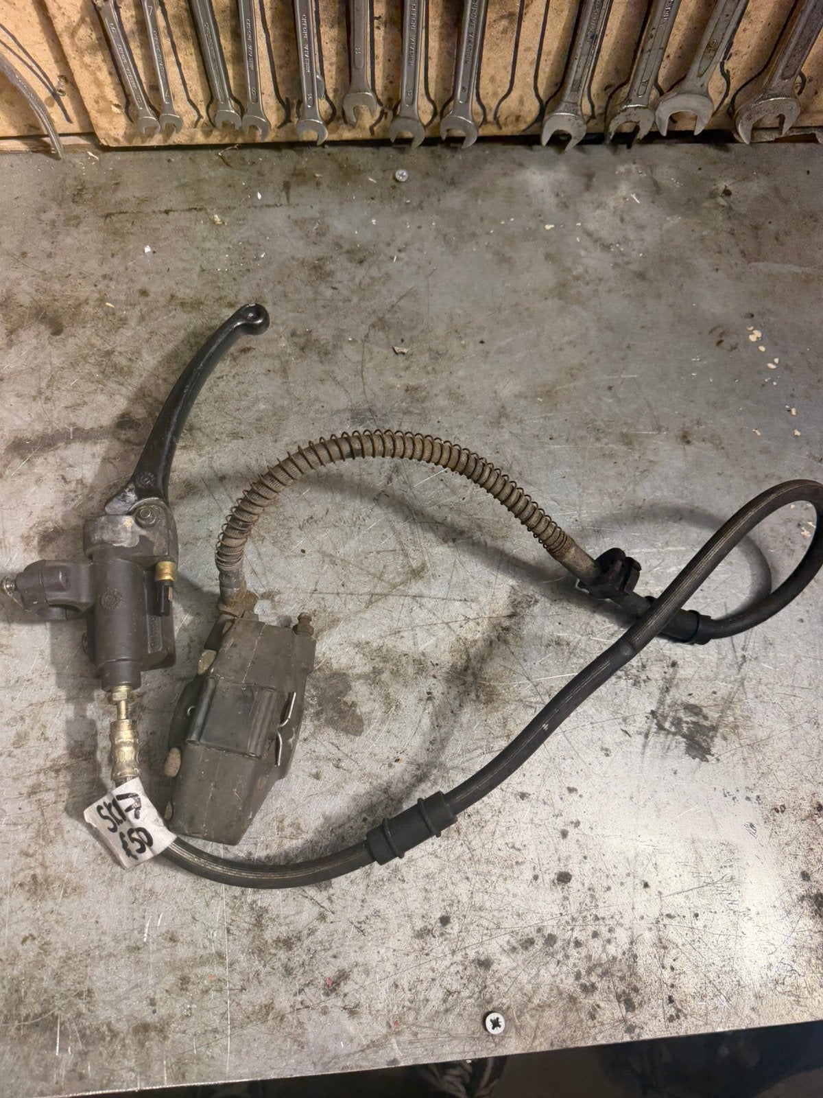 Piaggio skr voorrem klauw 50cc 125cc 180cc, Motoren, Ophalen of Verzenden