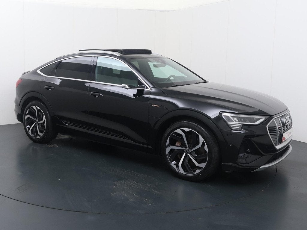 Audi e-tron Sportback 55 quattro S edition 95 kWh | 408 pk |, Auto's, Audi, 12 maanden, Zwart, 95 kWh, Lichtsensor