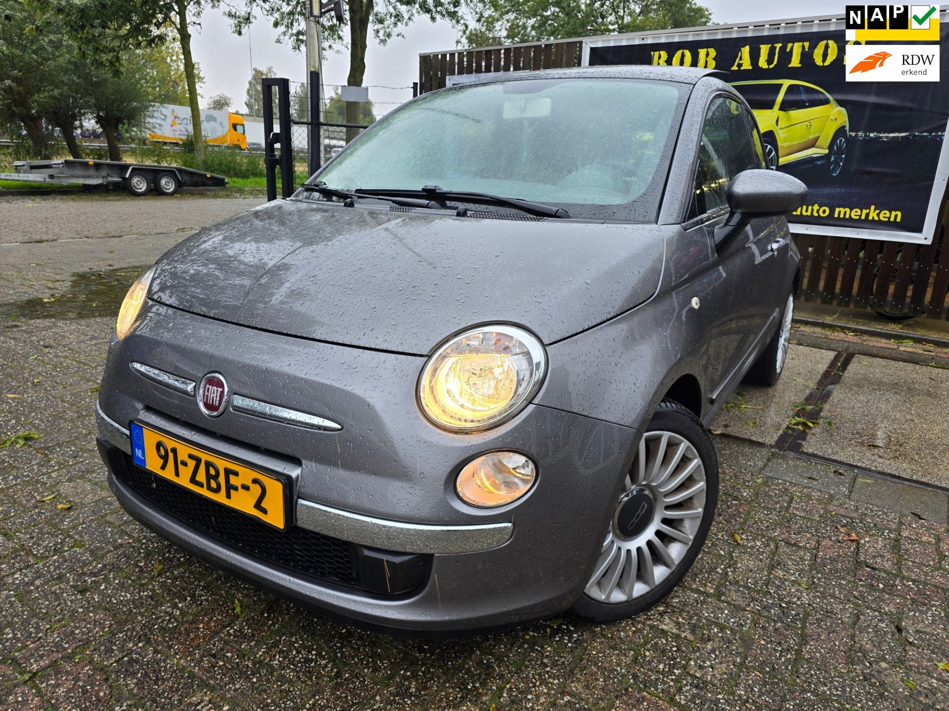 Fiat 500 0.9 TwinAir Lounge/1e eigenaar/lage KM NAP10-2027/a, Voorwielaandrijving, Euro 5, 86 pk, Gebruikt