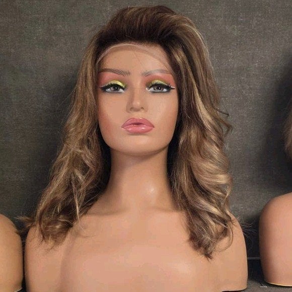 lace wig echt haar, Ophalen of Verzenden, Nieuw, Pruik of Haarverlenging