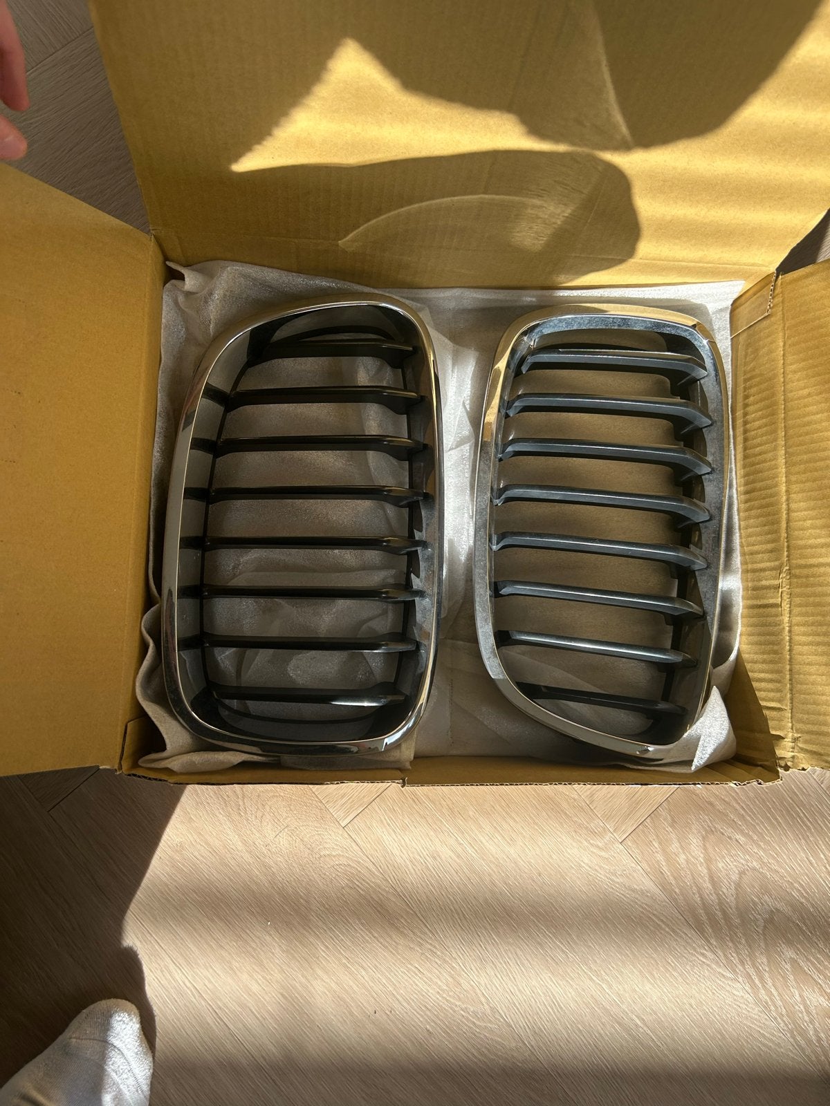 Chrome Nieren voor BMW 1 Serie F20, Ophalen of Verzenden, Nieuw, Voor, BMW