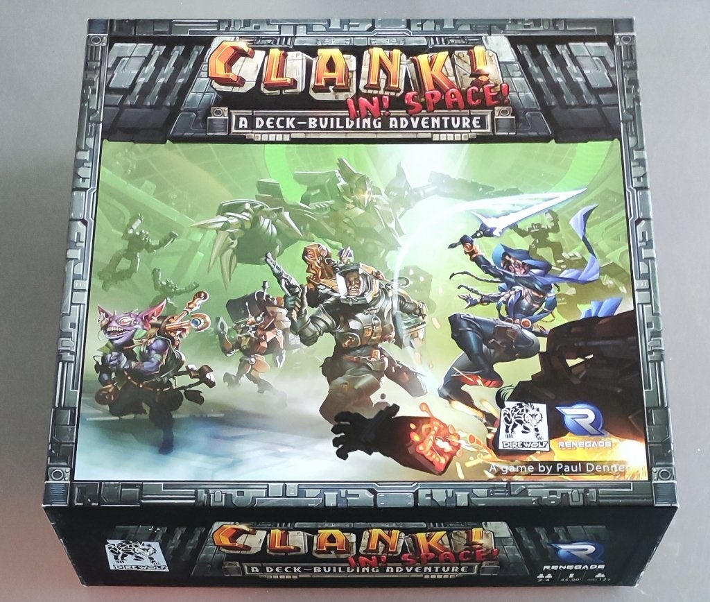 Clank! In! Space!: A Deck-Building Adventure, Een of twee spelers, Ophalen of Verzenden, Zo goed als nieuw, Direwolf